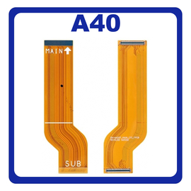 Γνήσιο Original Samsung Galaxy A40 A405 SM-A405F SM-A405FN/DS​ Main Flex Cable Motherboard Connector Κεντρική Καλωδιοταινία GH59-15226A (Service Pack By Samsung)