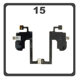 HQ OEM Συμβατό Με iPhone 15 , iPhone15 (A3090, A2846) Proximity Sensor Flex Cable Καλωδιοταινία Αισθητήρας Εγγύτητας + Microphone Μικρόφωνο (Premium A+)