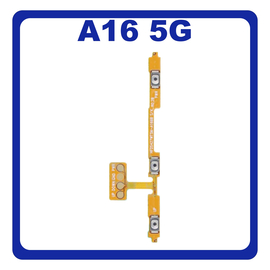Γνήσια Original Samsung Galaxy A16 5G (SM-A166B, SM-A166B/DS) Power Key Flex Cable On/Off + Volume Key Buttons Καλωδιοταινία Πλήκτρων Εκκίνησης + Έντασης Ήχου GH59-15840A (Service Pack By Samsung)