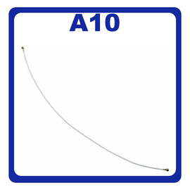 Γνήσια Original Samsung Galaxy A10 A105 (SM-A105F/DS, SM-A105FN/DS, SM-A105G/DS, SM-A105M/DS) CBF Coaxial Antenna Cable 145.5mm Καλώδιο Κεραίας Ομοαξονικό White Άσπρο GH39-01989A (Service Pack By Samsung)