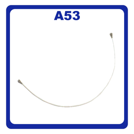 Γνήσια Original Samsung Galaxy A53 5G (SM-A536B, SM-A536B/DS) Coaxial Antenna Signal Module Flex Cable Ομοαξονικό Καλώδιο Κεραίας 128.5mm White Άσπρο GH39-02130A (Service Pack By Samsung)
