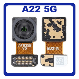 Original Γνήσιο Samsung Galaxy A22 5G A226 (SM-A226B, SM-A226B/DS, SM-A226B/DSN) Front Selfie Camera Module Flex 8 MP f/2.0 Wide Μπροστινή Μπροστά Κάμερα GH81-20722A (Service Pack By Samsung)