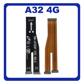 HQ OEM &Sigma;&upsilon;&mu;&beta;&alpha;&tau;ό &Gamma;&iota;&alpha; Samsung Galaxy A32, Galaxy A 32 (SM-A325F, SM-A325F/DS) Main LCD Flex Cable &Kappa;&alpha;&lambda;&omega;&delta;&iota;&omicron;&tau;&alpha;&iota;&nu;ί&alpha; &Omicron;&theta;ό&nu;&eta;&sigmaf; (Grade AAA+++)