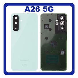 &Gamma;&nu;ή&sigma;&iota;&alpha; Original Samsung Galaxy A26 5G (SM-A266E, SM-A266E/DS) Rear Back Battery Cover &Pi;ί&sigma;&omega; &Kappa;&alpha;&pi;ά&kappa;&iota; &Pi;&lambda;ά&tau;&eta; &Mu;&pi;&alpha;&tau;&alpha;&rho;ί&alpha;&sigmaf; Mint &Pi;&rho;ά&sigma;&iota;&nu;&omicron; GH82-37020C (Service Pack By Samsung)