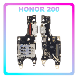 HQ OEM &Sigma;&upsilon;&mu;&beta;&alpha;&tau;ό &Mu;&epsilon; Honor 200 (ELI-AN00, ELI-NX9) USB Type-C Charging Dock Connector Flex Sub Board, &Kappa;&alpha;&lambda;&omega;&delta;&iota;&omicron;&tau;&alpha;&iota;&nu;ί&alpha; &Upsilon;&pi;ό &Pi;&lambda;&alpha;&kappa;έ&tau;&alpha; &Phi;ό&rho;&tau;&iota;&sigma;&eta;&sigmaf; + Microphone &Mu;&iota;&kappa;&rho;ό&phi;&omega;&nu;&omicron; (Premium A+)