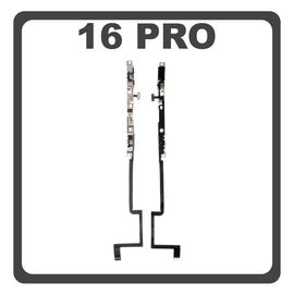 HQ OEM &Sigma;&upsilon;&mu;&beta;&alpha;&tau;ό &Mu;&epsilon; Apple iPhone 16 Pro, iPhone 16 Pro (A3293, A3083) Power Button Flex Cable &Kappa;&alpha;&lambda;&omega;&delta;&iota;&omicron;&tau;&alpha;&iota;&nu;ί&alpha; &Pi;&lambda;ή&kappa;&tau;&rho;&omega;&nu; &Epsilon;&kappa;&kappa;ί&nu;&eta;&sigma;&eta;&sigmaf; (Premum A+)