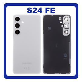 &Gamma;&nu;ή&sigma;&iota;&alpha; Original Samsung Galaxy S24 FE (SM-S721B, SM-S721B/DS) Rear Back Battery Cover &Pi;ί&sigma;&omega; &Kappa;&alpha;&pi;ά&kappa;&iota; &Pi;&lambda;ά&tau;&eta; &Mu;&pi;&alpha;&tau;&alpha;&rho;ί&alpha;&sigmaf; Gray &Gamma;&kappa;&rho;&iota; GH82-35832B (Service Pack By Samsung)