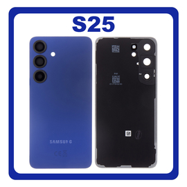 &Gamma;&nu;ή&sigma;&iota;&alpha; Original Samsung Galaxy S25 (SM-S931B, SM-S931B/DS) Rear Back Battery Cover &Pi;ί&sigma;&omega; &Kappa;&alpha;&pi;ά&kappa;&iota; &Pi;&lambda;ά&tau;&eta; &Mu;&pi;&alpha;&tau;&alpha;&rho;ί&alpha;&sigmaf; Navy &Mu;&pi;&lambda;&epsilon; GH82-36295D (Service Pack By Samsung)