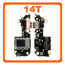 HQ OEM &Sigma;&upsilon;&mu;&beta;&alpha;&tau;ό &Mu;&epsilon; Xiaomi 14T 5G (2406APNFAG) USB Type-C Charging Dock Connector Flex Sub Board, &Kappa;&alpha;&lambda;&omega;&delta;&iota;&omicron;&tau;&alpha;&iota;&nu;ί&alpha; &Upsilon;&pi;ό &Pi;&lambda;&alpha;&kappa;έ&tau;&alpha; &Phi;ό&rho;&tau;&iota;&sigma;&eta;&sigmaf; + Microphone &Mu;&iota;&kappa;&rho;ό&phi;&omega;&nu;&omicron; + Sim Reader &Alpha;&nu;&alpha;&gamma;&nu;ώ&sigma;&tau;&eta;&sigmaf; &Kappa;ά&rho;&tau;&alpha;&sigmaf; Sim (Premium A+)