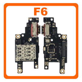 &Gamma;&nu;ή&sigma;&iota;&alpha; Original Poco F6 (24069PC21G, 24069PC21I) USB Type-C Charging Dock Connector Flex Sub Board, &Kappa;&alpha;&lambda;&omega;&delta;&iota;&omicron;&tau;&alpha;&iota;&nu;ί&alpha; &Upsilon;&pi;ό &Pi;&lambda;&alpha;&kappa;έ&tau;&alpha; &Phi;ό&rho;&tau;&iota;&sigma;&eta;&sigmaf; + Microphone &Mu;&iota;&kappa;&rho;ό&phi;&omega;&nu;&omicron; + Sim Reader  5600010N16T00 (Service Pack By Xiaomi)