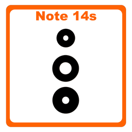 &Gamma;&nu;ή&sigma;&iota;&alpha; Original Xiaomi Redmi Note 14s (2502FRA65G) Rear Back Camera Glass Lens &Pi;ί&sigma;&omega; &Tau;&zeta;&alpha;&mu;ά&kappa;&iota; &Kappa;ά&mu;&epsilon;&rho;&alpha;&sigmaf; (Service Pack By Xiaomi)