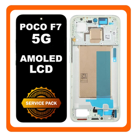 &Gamma;&nu;ή&sigma;&iota;&alpha; Original Xiaomi F7 5G (25053PC47G, 25053PC47I) AMOLED Display Screen Assembly &Omicron;&theta;ό&nu;&eta; + Touch Screen Digitizer &Mu;&eta;&chi;&alpha;&nu;&iota;&sigma;&mu;ό&sigmaf; &Alpha;&phi;ή&sigmaf; + Frame Bezel &Pi;&lambda;&alpha;ί&sigma;&iota;&omicron; &Sigma;&alpha;&sigma;ί Silver &Alpha;&sigma;&eta;&mu;ί  5600260O10U00 (Service Pack By Xiaomi)