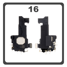 HQ OEM &Sigma;&upsilon;&mu;&beta;&alpha;&tau;ό &Mu;&epsilon; Apple iPhone 16, iPhone16 (A3287, A3081) EarPiece Receiver Speaker &Alpha;&kappa;&omicron;&upsilon;&sigma;&tau;&iota;&kappa;ό (Premium A+)