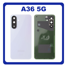&Gamma;&nu;ή&sigma;&iota;&alpha; Original Samsung Galaxy A36 5G (SM-A366E, SM-A366E/DS) Rear Back Battery Cover &Pi;ί&sigma;&omega; &Kappa;&alpha;&pi;ά&kappa;&iota; &Pi;&lambda;ά&tau;&eta; &Mu;&pi;&alpha;&tau;&alpha;&rho;ί&alpha;&sigmaf; Lavender &Mu;&omega;&beta; GH82-36804D (Service Pack By Samsung)