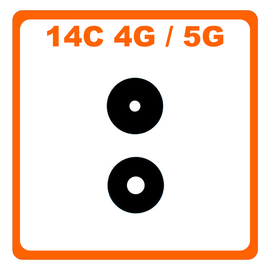&Gamma;&nu;ή&sigma;&iota;&alpha; Original Xiaomi Redmi 14C 4G (2411DRN47C), Redmi 14C 5G (2411DRN47I) Rear Back Camera Glass Lens &Pi;ί&sigma;&omega; &Tau;&zeta;&alpha;&mu;ά&kappa;&iota; &Kappa;ά&mu;&epsilon;&rho;&alpha;&sigmaf; (Service Pack By Xiaomi)