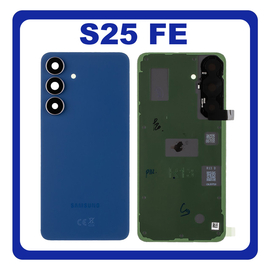 &Gamma;&nu;ή&sigma;&iota;&alpha; Original Samsung Galaxy S25 FE 5G (SM-S731B, SM-S731B/DS) Rear Back Battery Cover &Pi;ί&sigma;&omega; &Kappa;&alpha;&pi;ά&kappa;&iota; &Pi;&lambda;ά&tau;&eta; &Mu;&pi;&alpha;&tau;&alpha;&rho;ί&alpha;&sigmaf; Navy &Mu;&pi;&lambda;&epsilon; GH82-38030D (Service Pack By Samsung)