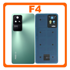 &Gamma;&nu;ή&sigma;&iota;&alpha; Original Xiaomi Poco F4 (22021211RG, 22021211RI) Rear Back Battery Cover &Pi;ί&sigma;&omega; &Kappa;ά&lambda;&upsilon;&mu;&mu;&alpha; &Kappa;&alpha;&pi;ά&kappa;&iota; &Pi;&lambda;ά&tau;&eta; &Mu;&pi;&alpha;&tau;&alpha;&rho;ί&alpha;&sigmaf; + Camera Lens &Tau;&zeta;&alpha;&mu;ά&kappa;&iota; &Kappa;ά&mu;&epsilon;&rho;&alpha;&sigmaf; Green &Pi;&rho;ά&sigma;&iota;&nu;&omicron; 56000QL11R00 (Service Pack By Xiaomi)