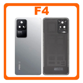 &Gamma;&nu;ή&sigma;&iota;&alpha; Original Xiaomi Poco F4 (22021211RG, 22021211RI) Rear Back Battery Cover &Pi;ί&sigma;&omega; &Kappa;ά&lambda;&upsilon;&mu;&mu;&alpha; &Kappa;&alpha;&pi;ά&kappa;&iota; &Pi;&lambda;ά&tau;&eta; &Mu;&pi;&alpha;&tau;&alpha;&rho;ί&alpha;&sigmaf; + Camera Lens &Tau;&zeta;&alpha;&mu;ά&kappa;&iota; &Kappa;ά&mu;&epsilon;&rho;&alpha;&sigmaf; Silver &Alpha;&sigma;&eta;&mu;ί 56000PL11R00​ (Service Pack By Xiaomi)