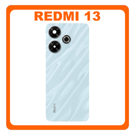 &Gamma;&nu;ή&sigma;&iota;&alpha; Original Xiaomi Redmi 13 (2404ARN45A, 24040RN64Y) Rear Back Battery Cover &Pi;ί&sigma;&omega; &Kappa;ά&lambda;&upsilon;&mu;&mu;&alpha; &Kappa;&alpha;&pi;ά&kappa;&iota; &Pi;&lambda;ά&tau;&eta; &Mu;&pi;&alpha;&tau;&alpha;&rho;ί&alpha;&sigmaf; + Camera Lens &Tau;&zeta;&alpha;&mu;ά&kappa;&iota; &Kappa;ά&mu;&epsilon;&rho;&alpha;&sigmaf; Blue &Mu;&pi;&lambda;&epsilon; 5600020N19E00 (Service Pack By Xiaomi)