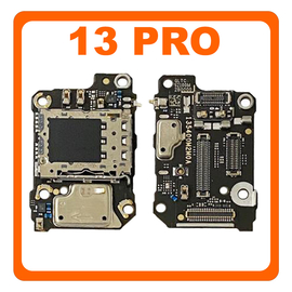 &Gamma;&nu;ή&sigma;&iota;&alpha; Original Xiaomi 13 Pro (2210132G, 2210132C) Flex Sub Board, &Kappa;&alpha;&lambda;&omega;&delta;&iota;&omicron;&tau;&alpha;&iota;&nu;ί&alpha; &Upsilon;&pi;ό &Pi;&lambda;&alpha;&kappa;έ&tau;&alpha; + Sim Reader + Microphone &Mu;&iota;&kappa;&rho;ό&phi;&omega;&nu;&omicron; 56000100M200 (Service Pack By Xiaomi)
