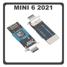 HQ OEM &Sigma;&upsilon;&mu;&beta;&alpha;&tau;ό &Mu;&epsilon; Apple iPad Mini 2021, Ipad Mini 6, Ipad Mini 6th Gen (A2568)Charging Dock Connector Lightning Flex With Board &Kappa;&alpha;&lambda;&omega;&delta;&iota;&omicron;&tau;&alpha;&iota;&nu;ί&alpha; &Kappa;&omicron;&nu;έ&kappa;&tau;&omicron;&rho;&alpha;&sigmaf; &Phi;ό&rho;&tau;&iota;&sigma;&eta;&sigmaf; Space Gray &Gamma;&kappa;&rho;&iota; (Premium A+)