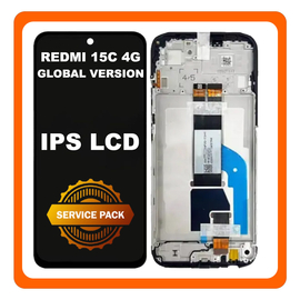 &Gamma;&nu;ή&sigma;&iota;&alpha; Original Xiaomi Redmi 15C 4G (25078RA3EA, 25078RA3EL) Global Version IPS LCD Display Screen Assembly &Omicron;&theta;ό&nu;&eta; + Touch Screen Digitizer &Mu;&eta;&chi;&alpha;&nu;&iota;&sigma;&mu;ό&sigmaf; &Alpha;&phi;ή&sigmaf; + Frame Bezel &Pi;&lambda;&alpha;ί&sigma;&iota;&omicron; &Sigma;&alpha;&sigma;ί Black &Mu;&alpha;ύ&rho;&omicron; 5600020P15A00 (Service Pack By Xiaomi)