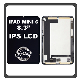 iPad Mini (2021), Ipad Mini 6 (2021) (A2568) Liquid Retina IPS LCD Display Screen Assembly &Omicron;&theta;ό&nu;&eta; + Touch Screen Digitizer &Mu;&eta;&chi;&alpha;&nu;&iota;&sigma;&mu;ό&sigmaf; &Alpha;&phi;ή&sigmaf; Space Gray &Mu;&alpha;ύ&rho;&omicron; (Ref By Apple)