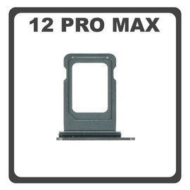 Original for Apple iPhone 12 Pro Max (A2218, A2161) Sim Tray SIM Graphite​ &Gamma;&kappa;&rho;&iota; Pulled