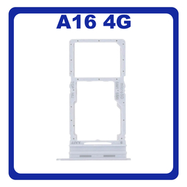 &Gamma;&nu;ή&sigma;&iota;&alpha; Original Samsung Galaxy A16 4G (SM-A165F, SM-A165F/DS) SIM Card Tray + Micro SD Tray Slot &Upsilon;&pi;&omicron;&delta;&omicron;&chi;έ&alpha;&sigmaf; &Beta;ά&sigma;&eta; &Theta;ή&kappa;&eta; &Kappa;ά&rho;&tau;&alpha;&sigmaf; SIM Gray &Gamma;&kappa;&rho;&iota; GH98-49822F (Service Pack By Samsung)