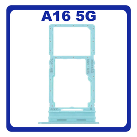 &Gamma;&nu;ή&sigma;&iota;&alpha; Original Samsung Galaxy A16 5G (SM-A166B, SM-A166B/DS) SIM Card Tray + Micro SD Tray Slot &Upsilon;&pi;&omicron;&delta;&omicron;&chi;έ&alpha;&sigmaf; &Beta;ά&sigma;&eta; &Theta;ή&kappa;&eta; &Kappa;ά&rho;&tau;&alpha;&sigmaf; SIM Light Green &Pi;&rho;ά&sigma;&iota;&nu;&omicron;​ GH98-49822D​ (Service Pack By Samsung)
