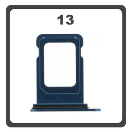 Original for Apple iPhone 13 (A2633, A2482) SIM Card Tray Blue &Mu;&pi;&lambda;&epsilon;