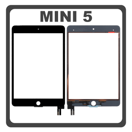 iPad Mini 5, Ipad Mini 5th Gen 7.9" (2019) (A2126, A2124) Touch Screen DIgitizer &Mu;&eta;&chi;&alpha;&nu;&iota;&sigma;&mu;ό&sigmaf; &Alpha;&phi;ή&sigmaf; &Tau;&zeta;ά&mu;&iota; Black &Mu;&alpha;ύ&rho;&omicron; With OCA Tape(Ref By Apple)