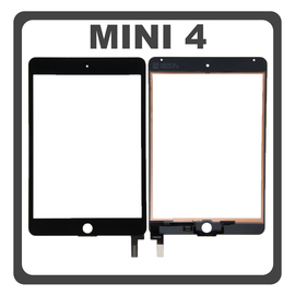 iPad Mini 4 7.9" (2015) (A1538, A1550) Touch Screen DIgitizer &Mu;&eta;&chi;&alpha;&nu;&iota;&sigma;&mu;ό&sigmaf; &Alpha;&phi;ή&sigmaf; &Tau;&zeta;ά&mu;&iota; Black &Mu;&alpha;ύ&rho;&omicron; With OCA Tape (Ref By Apple)