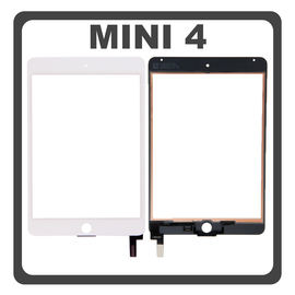 iPad Mini 4 7.9" (2015) (A1538, A1550) Touch Screen DIgitizer &Mu;&eta;&chi;&alpha;&nu;&iota;&sigma;&mu;ό&sigmaf; &Alpha;&phi;ή&sigmaf; &Tau;&zeta;ά&mu;&iota; Silver &Alpha;&sigma;&eta;&mu;ί With OCA Tape (Ref By Apple)