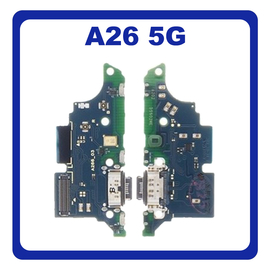 HQ OEM &Sigma;&upsilon;&mu;&beta;&alpha;&tau;ό &Mu;&epsilon; Samsung Galaxy A26 5G (SM-A266E, SM-A266E/DS) USB Type-C Charging Dock Connector Flex Sub Board, &Kappa;&alpha;&lambda;&omega;&delta;&iota;&omicron;&tau;&alpha;&iota;&nu;ί&alpha; &Upsilon;&pi;ό &Pi;&lambda;&alpha;&kappa;έ&tau;&alpha; &Phi;ό&rho;&tau;&iota;&sigma;&eta;&sigmaf; + Microphone &Mu;&iota;&kappa;&rho;ό&phi;&omega;&nu;&omicron; (Premium A+)
