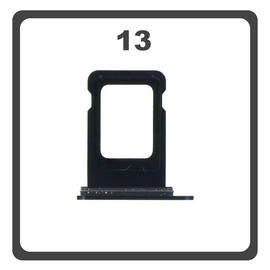 Original for Apple iPhone 13 (A2633, A2482) SIM Card Tray Black &Mu;&alpha;ύ&rho;&omicron;