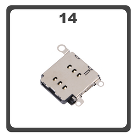 Original for Apple iPhone 14, iPhone14 (A2882, A2649, A2881) , Single SIM Card Tray Reader &Alpha;&nu;&alpha;&gamma;&nu;ώ&sigma;&tau;&eta;&sigmaf; &Kappa;ά&rho;&tau;&alpha;&sigmaf; SIM Pulled