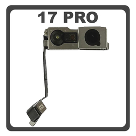 &Gamma;&nu;ή&sigma;&iota;&alpha; Original For Apple iPhone 17 Pro (A3256, A3523) Front Selfie Camera &Mu;&pi;&rho;&omicron;&sigma;&tau;&iota;&nu;ή &Kappa;ά&mu;&epsilon;&rho;&alpha; 18MP Pulled