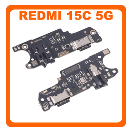 &Gamma;&nu;ή&sigma;&iota;&alpha; Original Xiaomi Redmi 15C 5G (2508CRN2BG) USB Type-C Charging Dock Connector Flex Sub Board, &Pi;&lambda;&alpha;&kappa;έ&tau;&alpha; &Phi;ό&rho;&tau;&iota;&sigma;&eta;&sigmaf; + Microphone &Mu;&iota;&kappa;&rho;ό&phi;&omega;&nu;&omicron; + Audio Jack 56000100P1500 (Service Pack By Xiaomi)