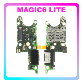 &Gamma;&nu;ή&sigma;&iota;&alpha; Original Honor Magic6 Lite (ALI-NX3) Type-C Charging Dock Connector Flex Sub Board, &Kappa;&alpha;&lambda;&omega;&delta;&iota;&omicron;&tau;&alpha;&iota;&nu;ί&alpha; &Upsilon;&pi;ό &Pi;&lambda;&alpha;&kappa;έ&tau;&alpha; &Phi;ό&rho;&tau;&iota;&sigma;&eta;&sigmaf; + Microphone &Mu;&iota;&kappa;&rho;ό&phi;&omega;&nu;&omicron; + Sim Reader H0235AHJH (Service Pack By Honor)