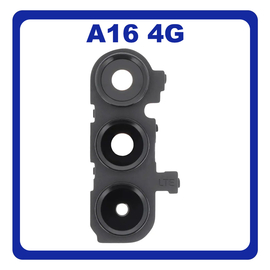&Gamma;&nu;ή&sigma;&iota;&alpha; Original Samsung Galaxy A16 4G (SM-A165F, SM-A165F/DS) Deco Camera Frame + Camera Lens &Pi;ί&sigma;&omega; &Pi;&lambda;&alpha;ί&sigma;&iota;&omicron; &Kappa;ά&mu;&epsilon;&rho;&alpha;&sigmaf; + &Tau;&zeta;&alpha;&mu;ά&kappa;&iota; &Pi;ί&sigma;&omega; &Kappa;ά&mu;&epsilon;&rho;&alpha;&sigmaf; Black &Mu;&alpha;ύ&rho;&omicron; GH98-49836A (Service Pack By Samsung)