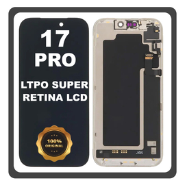 &Gamma;&nu;ή&sigma;&iota;&alpha; Original FOG Apple iPhone 17 Pro, iPhone 17Pro (A3256, A3523) LTPO Super Retina XDR OLED Display Screen Assembly &Omicron;&theta;ό&nu;&eta; + Touch Screen Digitizer &Mu;&eta;&chi;&alpha;&nu;&iota;&sigma;&mu;ό&sigmaf; &Alpha;&phi;ή&sigmaf; Black &Mu;&alpha;ύ&rho;&omicron; (Lifetime Warranty &Gamma;&iota;&alpha; &Sigma;&upsilon;&nu;&epsilon;&rho;&gamma;&alpha;&tau;&epsilon;&sigmaf; B2B)