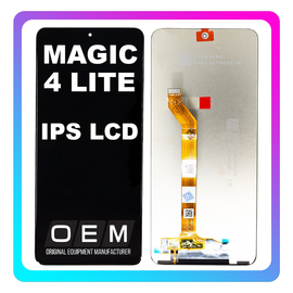 HQ OEM &Sigma;&upsilon;&mu;&beta;&alpha;&tau;ό &Mu;&epsilon; Honor Magic4 Lite (ANY-LX1, ANY-LX2), IPS LCD Display Screen Assembly &Omicron;&theta;ό&nu;&eta; + Touch Screen Digitizer &Mu;&eta;&chi;&alpha;&nu;&iota;&sigma;&mu;ό&sigmaf; &Alpha;&phi;ή&sigmaf; + Frame Bezel &Pi;&lambda;&alpha;ί&sigma;&iota;&omicron; Black &Mu;&alpha;ύ&rho;&omicron; (Premium A+)