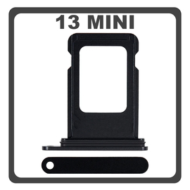 Original for iPhone 13 Mini, iPhone13 Mini (A2628, A2481) SIM Card Tray &Theta;ή&kappa;&eta; &Kappa;ά&rho;&tau;&alpha;&sigmaf; Sim Black &Mu;&alpha;ύ&rho;&omicron;