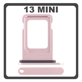 Original for iPhone 13 Mini, iPhone13 Mini (A2628, A2481) SIM Card Tray &Theta;ή&kappa;&eta; &Kappa;ά&rho;&tau;&alpha;&sigmaf; Sim Pink &Rho;&omicron;&zeta;