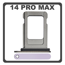 Original for iPhone 14 Pro Max (A2894, A2651) SIM Card Tray &Theta;ή&kappa;&eta; &Kappa;ά&rho;&tau;&alpha;&sigmaf; Sim Purple &Mu;&omega;&beta;
