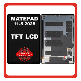 &Gamma;&nu;ή&sigma;&iota;&omicron; Original Huawei MatePad 11.5 (2025) (TXZ-W09) LCD Display Screen &Omicron;&theta;ό&nu;&eta; + Touch Screen DIgitizer &Mu;&eta;&chi;&alpha;&nu;&iota;&sigma;&mu;ό&sigmaf; &Alpha;&phi;ή&sigmaf; Black &Mu;&alpha;ύ&rho;&omicron; 02357DTE (Service Pack By Huawei)