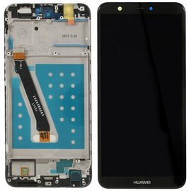 HQ OEM Huawei P smart (FIG-L31) LCD Display Assembly Οθόνη + Touch Screen Digitizer Μηχανισμός Αφής + Frame Πλαίσιο Black