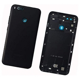​Γνήσιο Original Xiaomi Μi A1, MiA1, Mi 5x battery cover Καπάκι Μπαταρίας Black (Service Pack By Xiaomi)