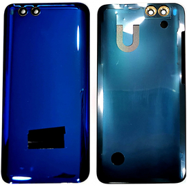 HQ OEM Xiaomi Mi6 Mi 6 Battery cover Καπάκι Μπαταρίας Blue + Camera Lens Τζαμάκι Κάμερας